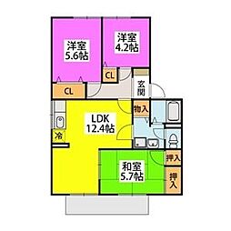 セジュール・ウィング 2階/B205