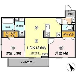 D-ROOM平田台 3階/303
