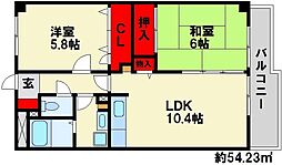 ソシアつつじヶ丘 2階
