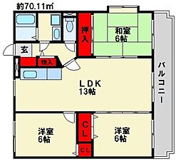 アゼリア97 2階/201