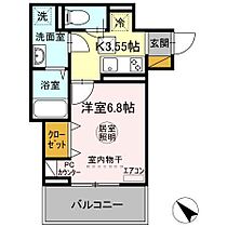 fortunex　（フォーチュンテン） 105 ｜ 千葉県木更津市大和２丁目（賃貸アパート1K・1階・26.23㎡） その2