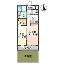 ルノン  ｜ 千葉県木更津市久津間（賃貸アパート1LDK・1階・35.70㎡） その2