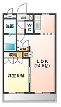 クラネットＢ  ｜ 千葉県袖ケ浦市蔵波（賃貸マンション1LDK・3階・44.88㎡） その2