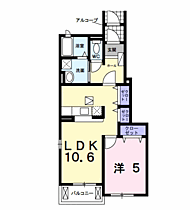 ドウ・ベル・メゾンII 103 ｜ 千葉県木更津市万石字八反免453-1（賃貸アパート1LDK・1階・41.57㎡） その2