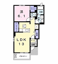 アルメリア 101 ｜ 千葉県木更津市江川字鰯田855-1（賃貸アパート1LDK・1階・45.77㎡） その2