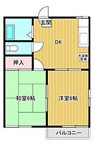 アネックス若葉 101 ｜ 千葉県袖ケ浦市長浦駅前２丁目（賃貸アパート2DK・1階・39.60㎡） その2