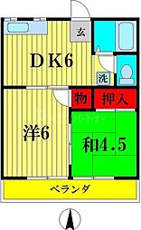 ハイツエミネンス 2Kの間取図画像
