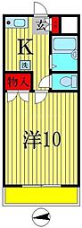 間取図画像 1K