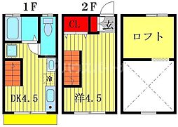 ティロ・フィナーレ 1DKの間取図画像