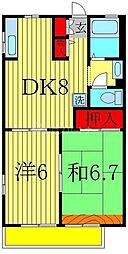 間取図画像 2DK
