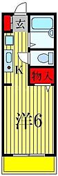 リファレンス胡録台 1Kの間取図画像