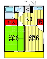 人見ハイツ 1階/-