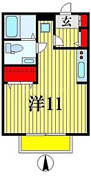 ルミナスビラ A棟 2階/-