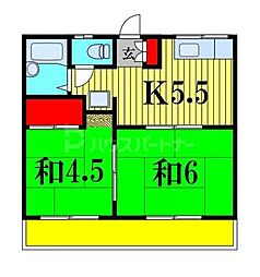 エスペラント中津B 2階/-