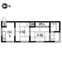 京都府京都市西京区御陵溝浦町（賃貸アパート2K・2階・34.00㎡） その2