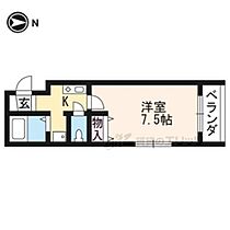 京都府京都市上京区丸太町通浄福寺西入中務町（賃貸マンション1K・6階・20.45㎡） その2