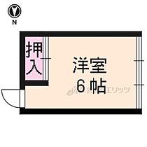 京都府京都市北区等持院中町（賃貸アパート1R・2階・11.00㎡） その2