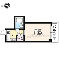 京都府京都市右京区西院東貝川町（賃貸マンション1K・5階・16.50㎡） その2