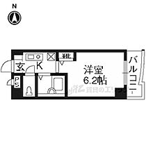 京都府京都市右京区西院三蔵町（賃貸マンション1K・3階・19.14㎡） その2