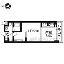 京都府京都市中京区小川通二条下る古城町（賃貸マンション1LDK・1階・34.04㎡） その2