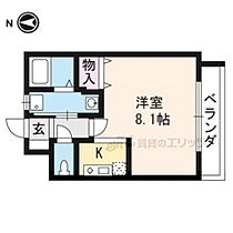 京都府京都市右京区太秦安井小山町（賃貸マンション1R・3階・24.90㎡） その2