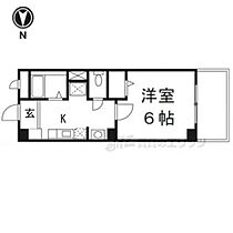 京都府京都市中京区西ノ京小堀町（賃貸マンション1K・5階・22.50㎡） その2