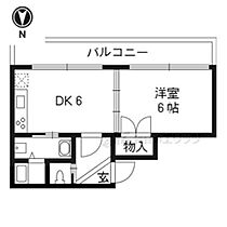 京都府京都市右京区西院西淳和院町（賃貸マンション1DK・4階・32.00㎡） その2