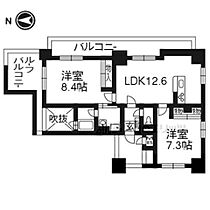 京都府京都市下京区小泉町（賃貸マンション2LDK・14階・58.28㎡） その2