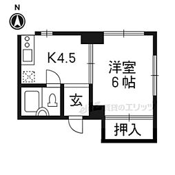 間取図画像 1DK