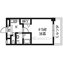 京都府京都市西京区樫原水築町（賃貸マンション1K・6階・28.80㎡） その2