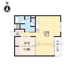 mahia・SUN-YOU 1LDKの間取図画像