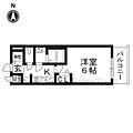 プレサンスTHEKYOTO彩美2階6.0万円