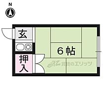 北白川学生ハイツ 202 ｜ 京都府京都市左京区北白川上池田町（賃貸アパート1R・2階・12.00㎡） その2