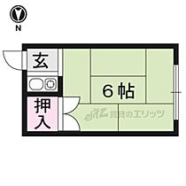 北白川学生ハイツ 218 ｜ 京都府京都市左京区北白川上池田町（賃貸アパート1R・2階・12.00㎡） その2