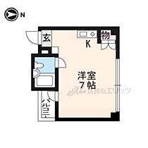 京都府京都市北区紫野上築山町（賃貸マンション1R・3階・13.51㎡） その2