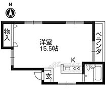 京都府京都市北区紫野上門前町（賃貸マンション1R・3階・28.92㎡） その2