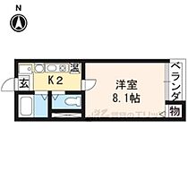 京都府京都市上京区五辻通千本東入ル西五辻東町（賃貸マンション1K・3階・22.78㎡） その2