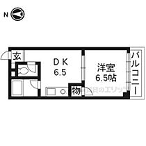 京都府京都市上京区今出川通新町西入ル弁財天町（賃貸マンション1K・2階・28.00㎡） その1