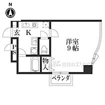 ノースビレッジIII 202 ｜ 京都府京都市東山区新道通団栗下ル一丁目上柳町（賃貸マンション1K・2階・30.57㎡） その2