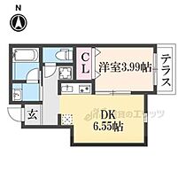 京都府京都市左京区山端川岸町（賃貸マンション1LDK・3階・36.17㎡） その2