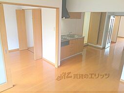 叡山電鉄叡山本線 修学院駅 徒歩6分の賃貸マンション 1階2LDKのリビング/ダイニング