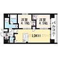 プレサンス京都二条京華7階12.1万円