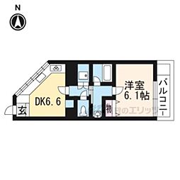 間取図画像 1DK