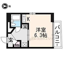 間取図画像 1K