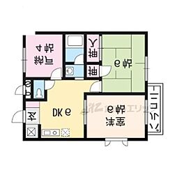 ラフォーレ・ダイゴ・エステ 3DKの間取図画像
