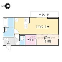 メゾンクレール瀬田北 203 ｜ 滋賀県大津市大萱６丁目（賃貸アパート1LDK・2階・41.86㎡） その2