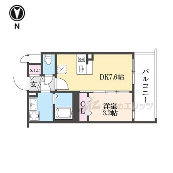 ファステート京都ステーションウォズ ｜京都府京都市南区東九条北河原町(賃貸マンション1DK・7階・28.71㎡)の写真 その2