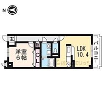 ＳＥＴＴＬＥ　ＷＥＳＴ 105 ｜ 京都府京都市山科区勧修寺西金ケ崎（賃貸マンション1LDK・1階・42.06㎡） その2