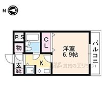 滋賀県大津市苗鹿２丁目（賃貸マンション1K・1階・22.68㎡） その2