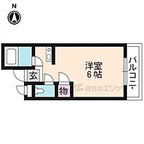 コーポシンフォニー 203 ｜ 京都府京都市山科区東野中井ノ上町（賃貸マンション1K・2階・19.06㎡） その2